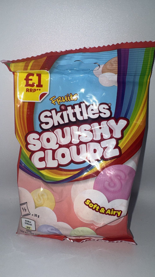 Skittles Fruits Squishy Cloudz 94g – Weich & Fruchtig