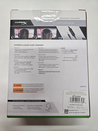 HyperX CloudX Chat Headset Xbox Series X|S & One