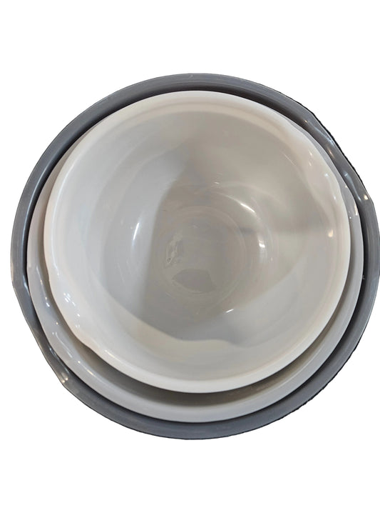 3er Rührschüssel Set – Stapelbar, Servier- & Salatschüsseln