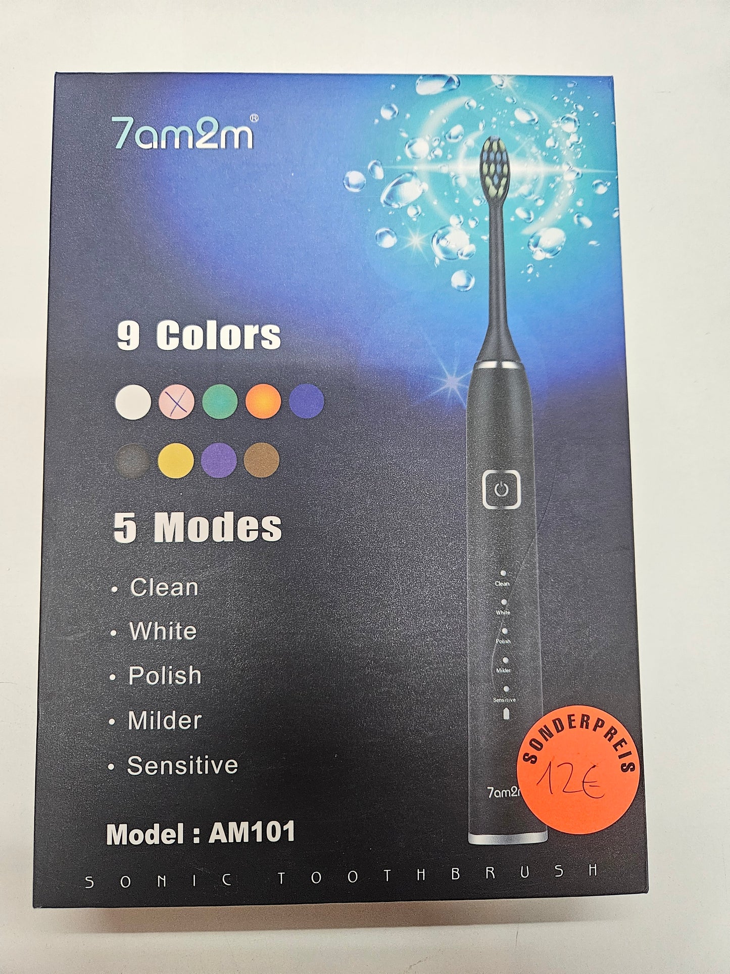 Elektrische Schallzahnbürste für strahlendes Lächeln-rosa