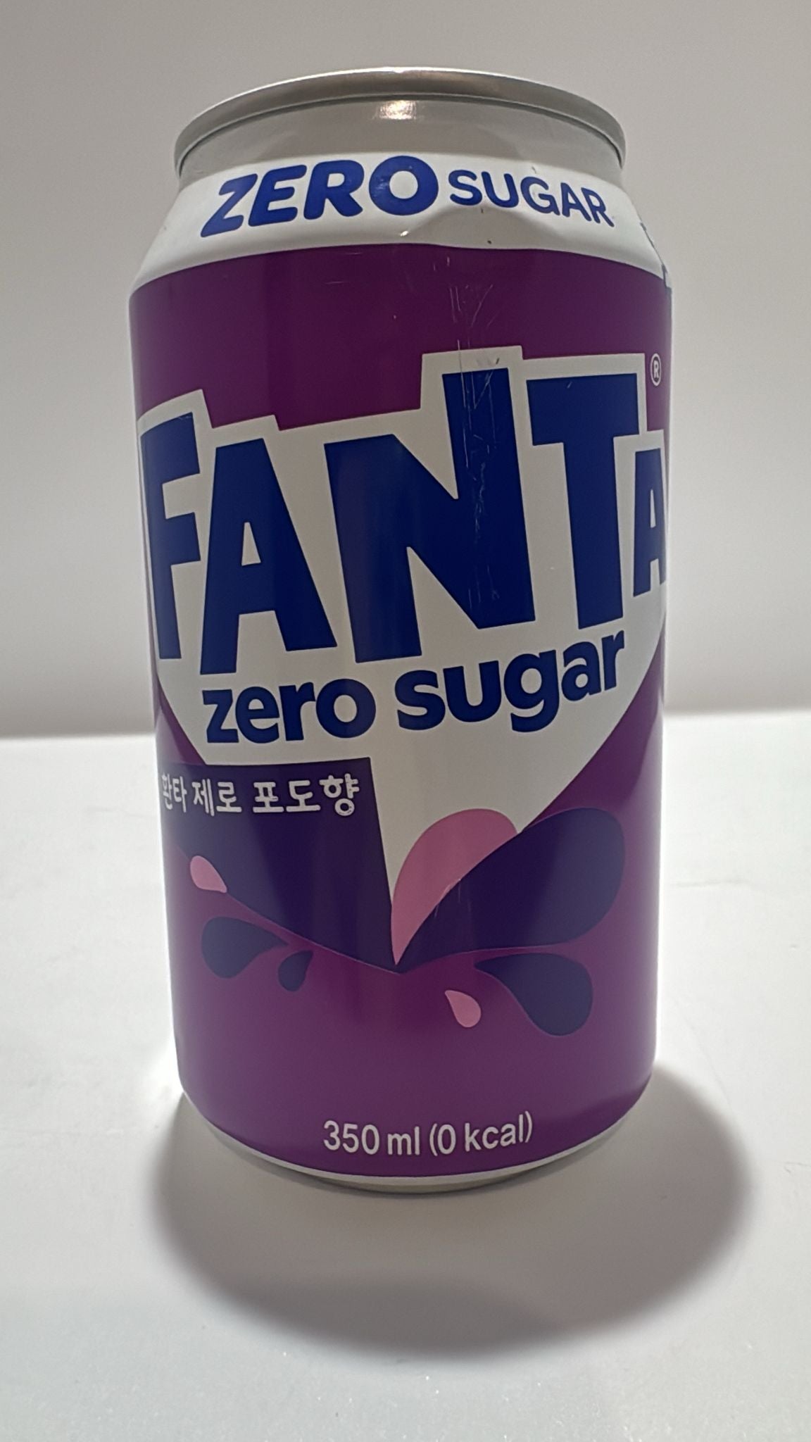 Fanta Zero Sugar Grape Korea 350ml inkl Pfand