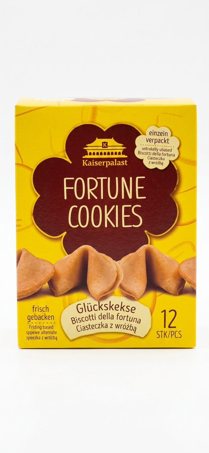 Kaiserpalast Glückskekse 12 Stück (72g)