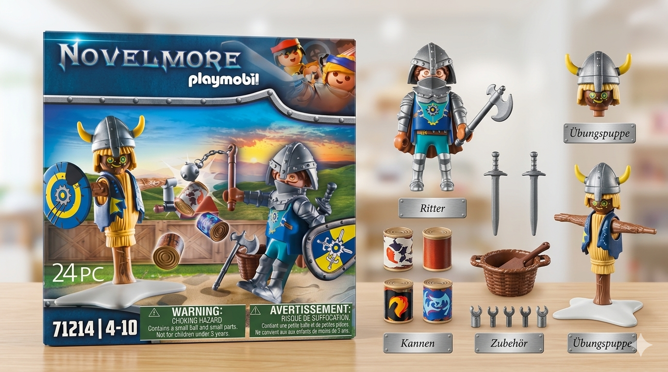 Playmobil Novelmore 71214 Ritter Training