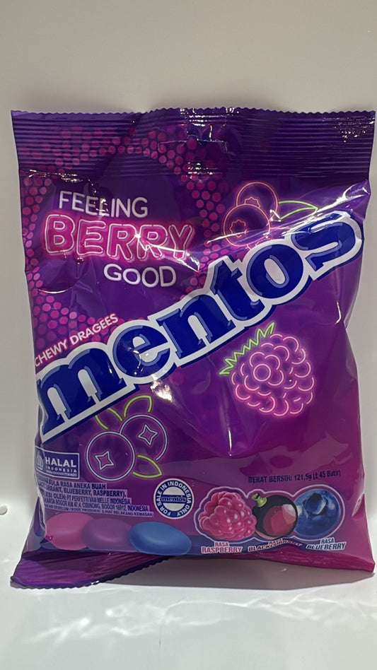 Mentos Feeling Berry Good 121,5g | Beeren Kaubonbons