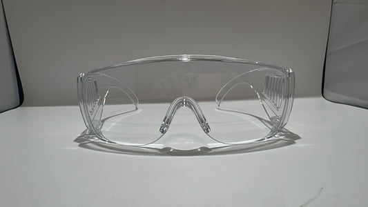 Schutzbrille Transparent Panorama Werkstatt Überbrille