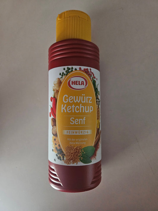 Hela Gewürz Ketchup Senf Feinwürzig 300ml Vegan Glutenfrei