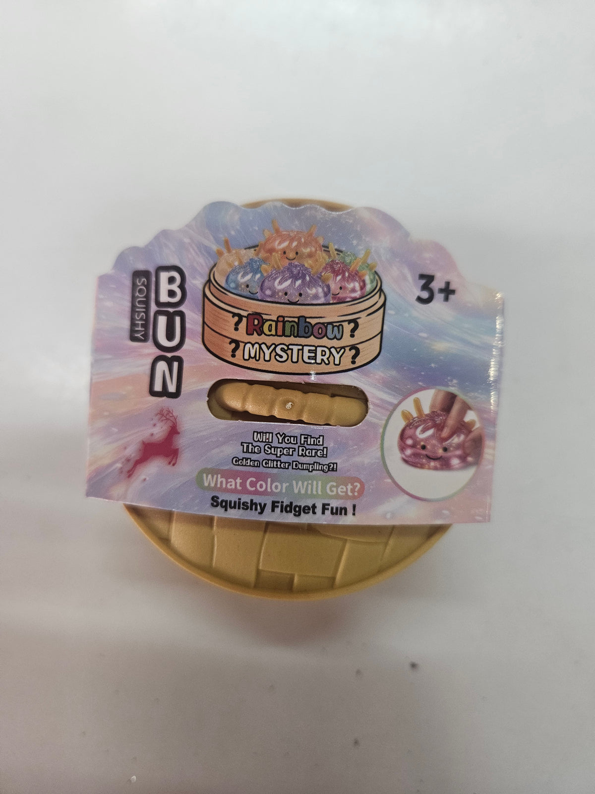 Mystery Dumpling Glitzer Rentier Perlen Squishy 5cm – Hype