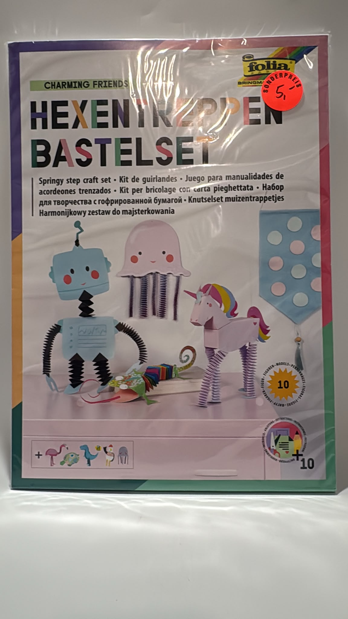 Hexentreppen Bastelset Charming Friends | 10 Figuren DIY