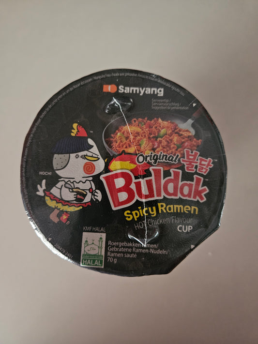Samyang Buldak Spicy Ramen Hot Chicken Cup Instant Nudeln 70g