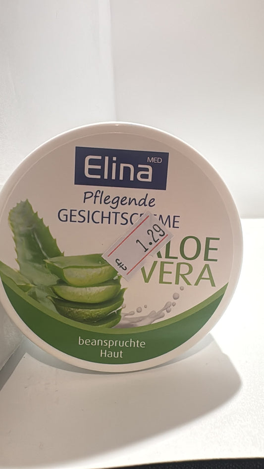 Pflegende Gesichtscreme Aloe Vera 75ml Tiegel Creme