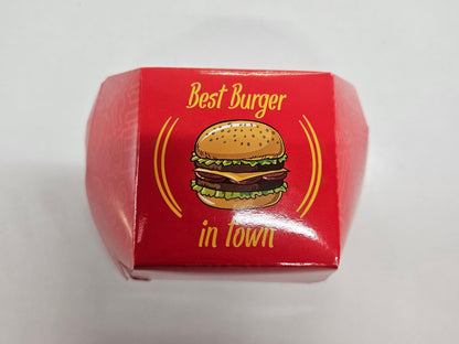 Burger Notizblock Set – Lustige Burger Haftnotizen Geschenkidee