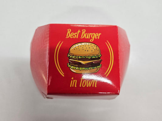 Burger Notizblock Set – Lustige Burger Haftnotizen Geschenkidee