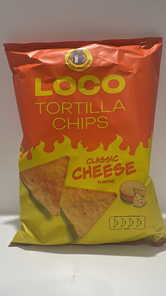 LOCO Tortilla Chips Classic Cheese 100g