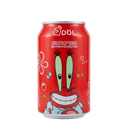 QDOL SpongeBob Mr Krabs Lychee Litschi Limo Dose 330ml