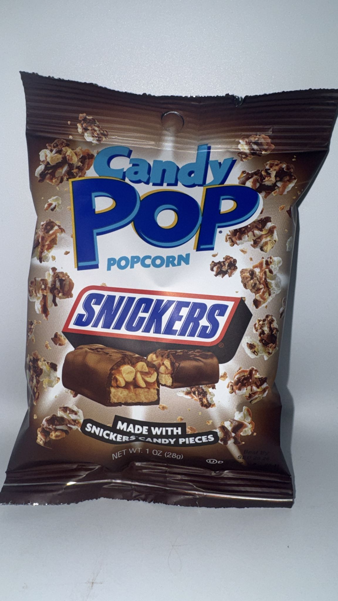 Candy Pop Popcorn Snickers 28g – Süßes Snack-Highlight