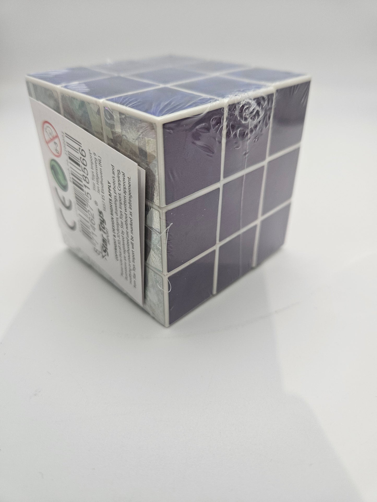 Holografischer Zauberwürfel 3x3 – Magic Cube mit Metallic-Effekt