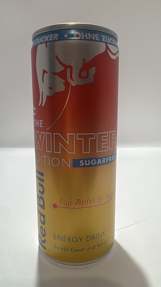 Red Bull Winter Edition Sugarfree 250ml Apfel