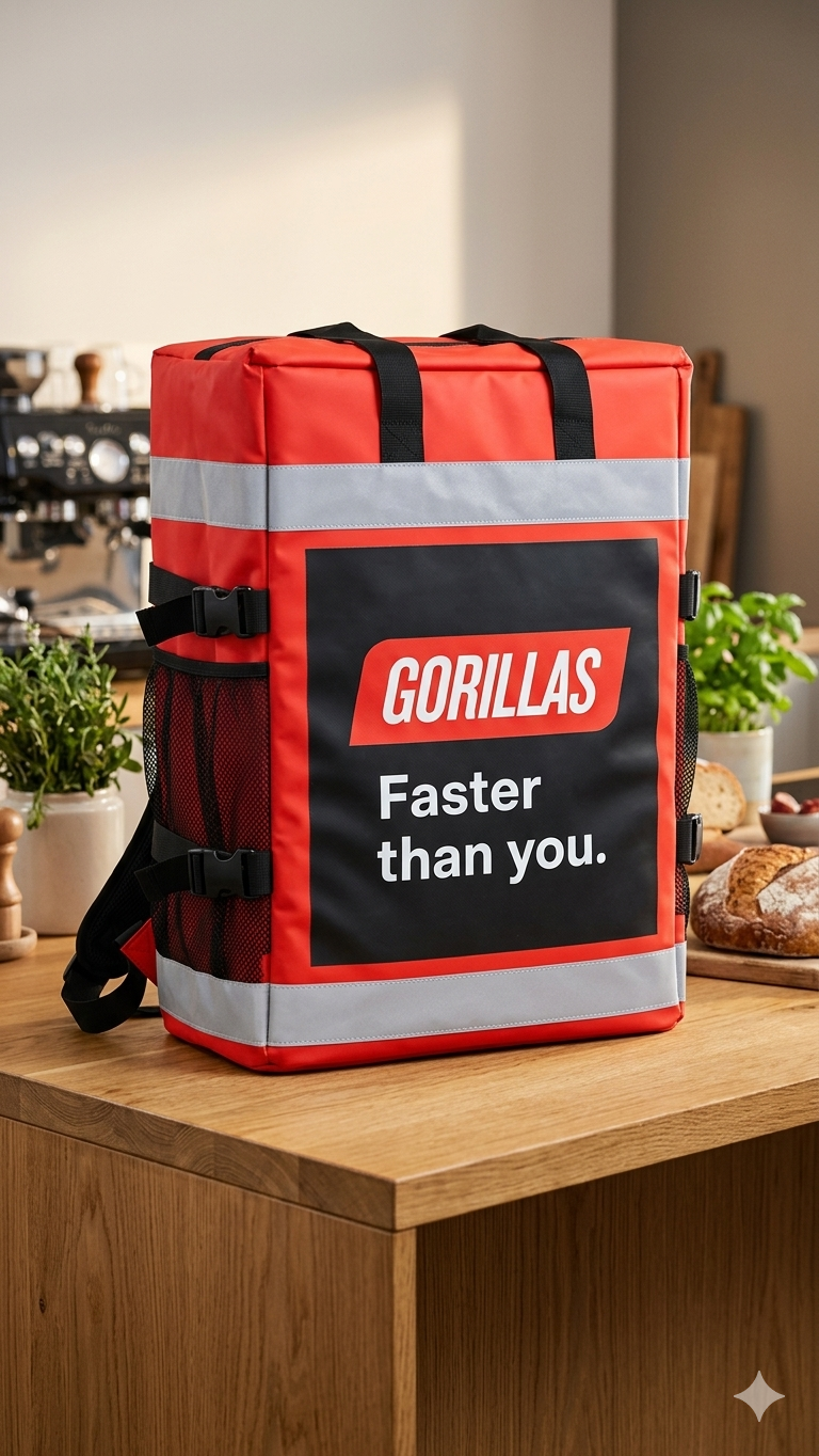 Thermo Liefer-Rucksack XXL – Wasserdicht & isoliert für Kuriere