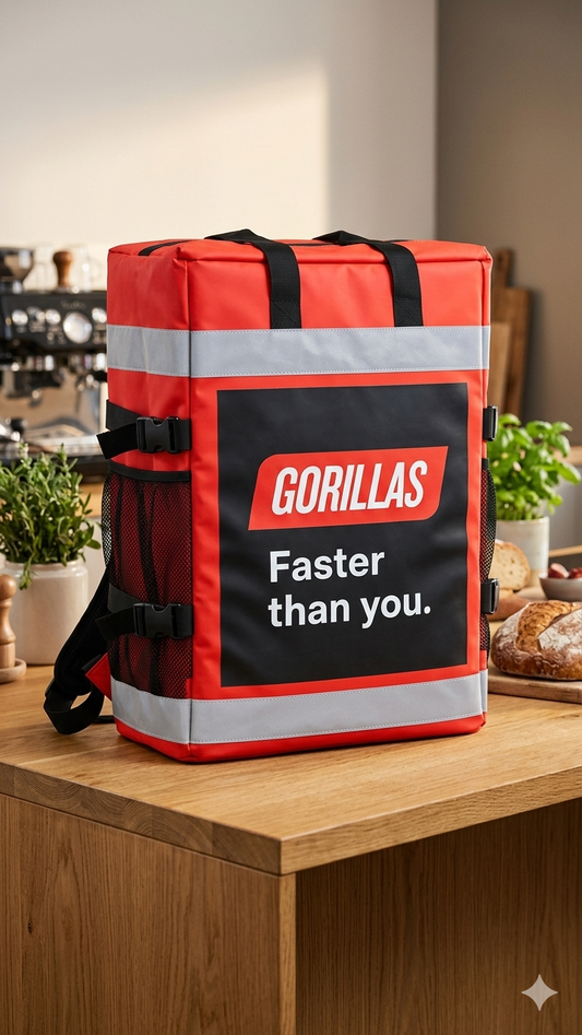 Thermo Liefer-Rucksack XXL – Wasserdicht & isoliert für Kuriere