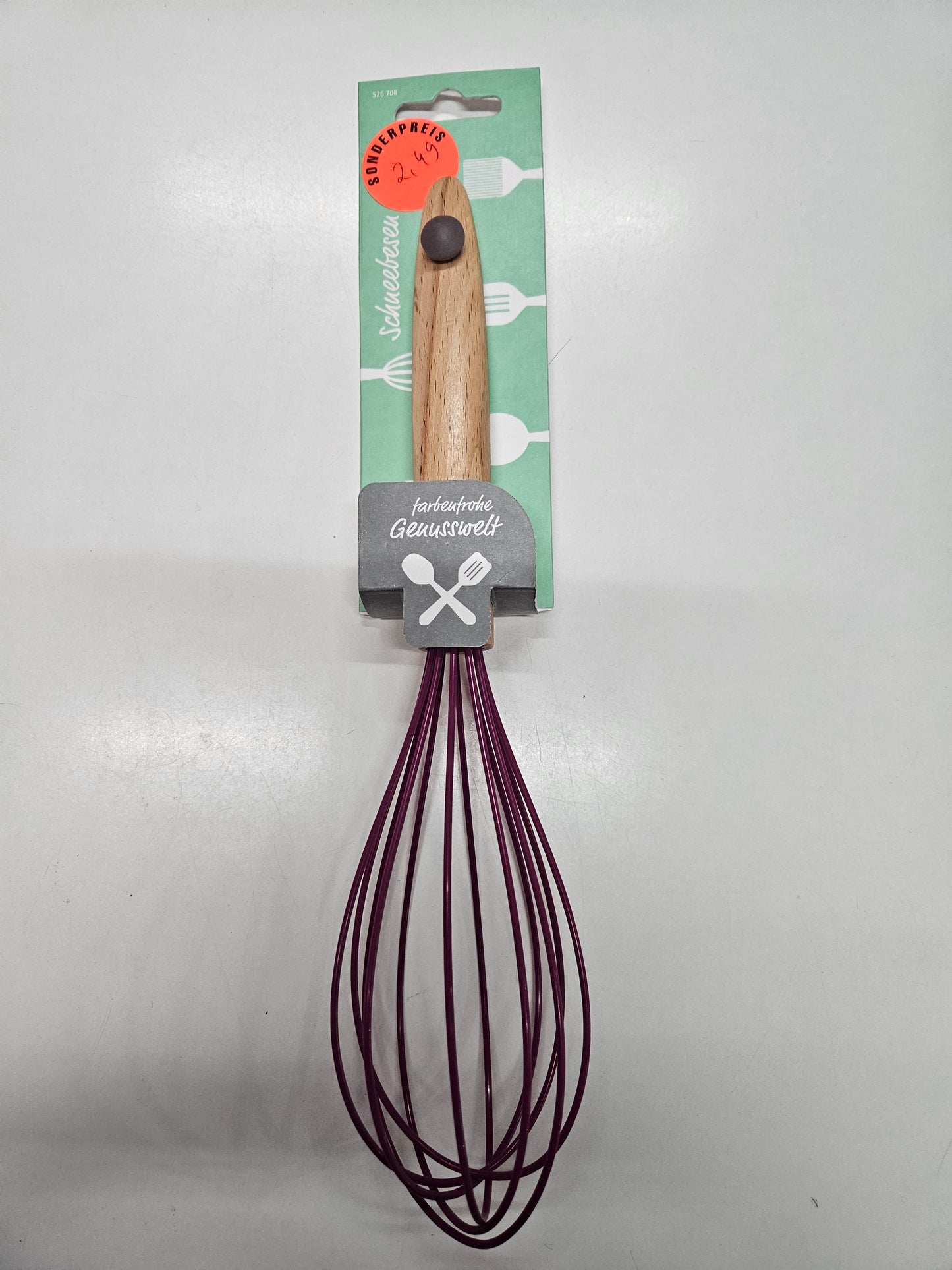 Wenco Schneebesen aus Silikon – hitzebeständig bis 230 °C