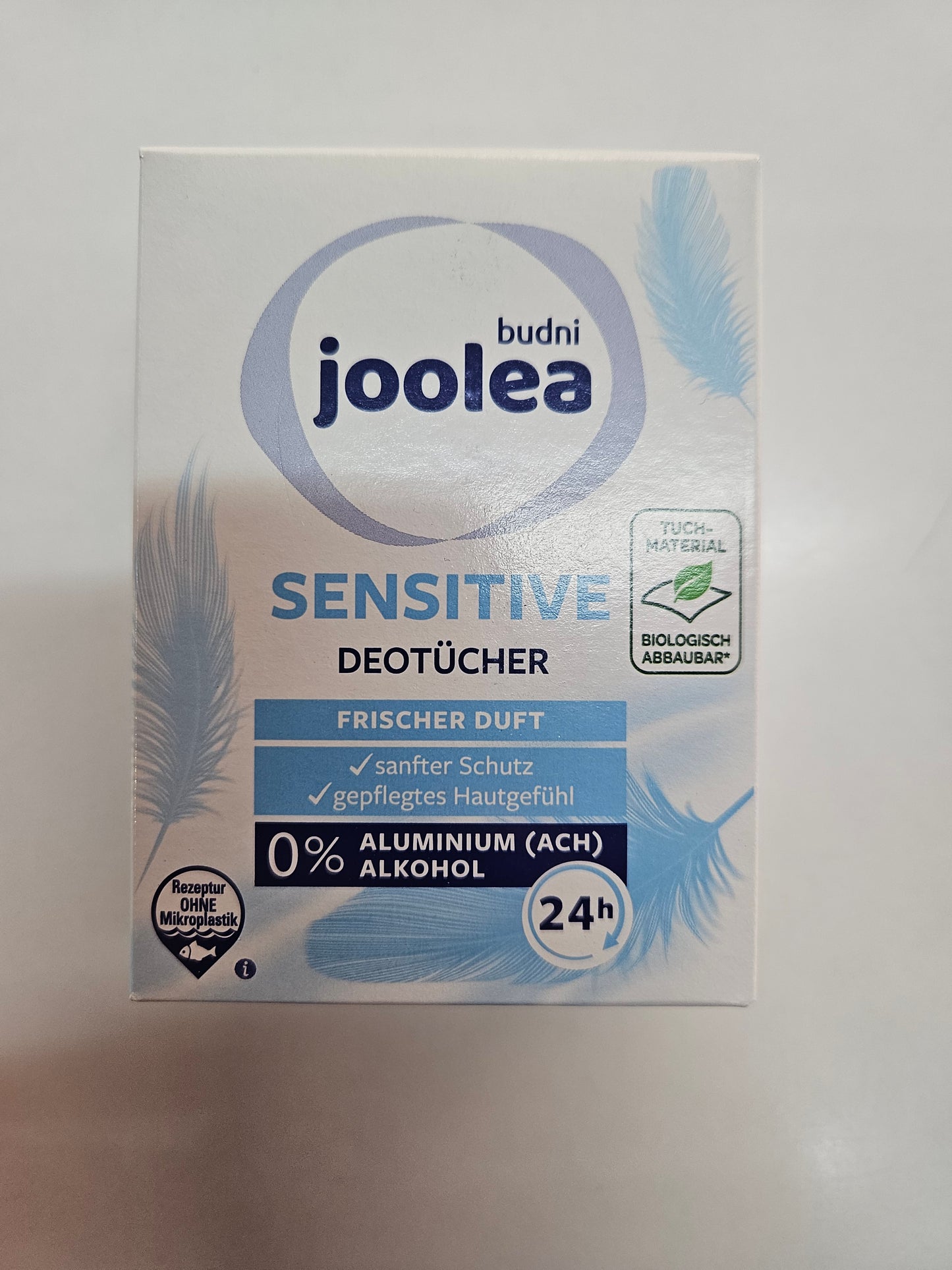 Sensitive Deotücher 12 Stück – alkoholfrei & MHD abgelaufen
