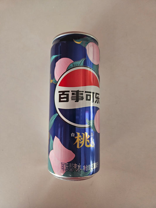 Pepsi Peach Oolong Dose 330ml China Import Softdrink