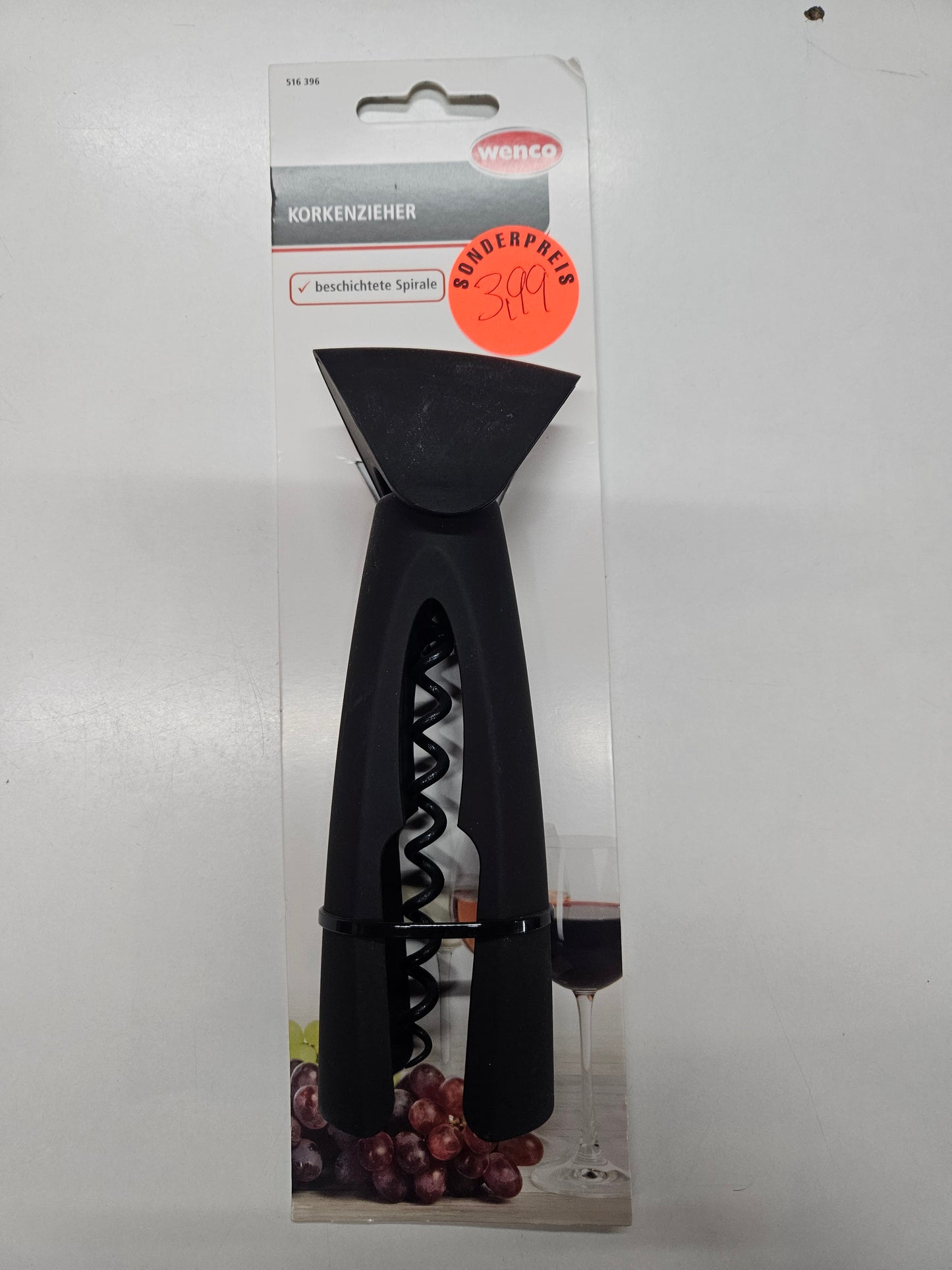 Wenco Korkenzieher – müheloses Öffnen von Weinflaschen