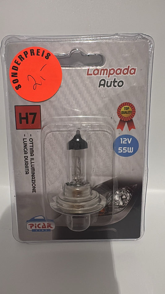 Picar Line H7 Halogenlampe 12V 55W PX26d